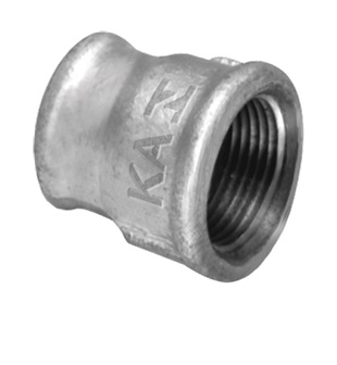 LUVA DE REDUÇÃO FÊMEA/FÊMEA - TIPO 240 DE CLASSE BSP 150 LIBRAS