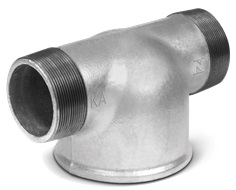 TEE PARA HIDRANTE - TIPO 138 DE CLASSE BSP 150 LIBRAS